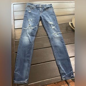 Express mid rise skinny jeans Sz 6